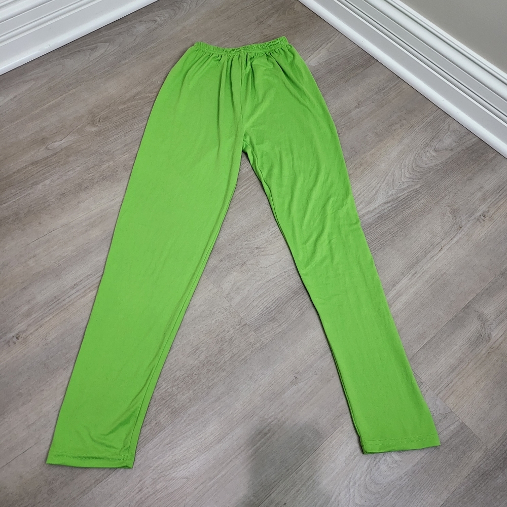 NWOT Soft Neon Green Leggings